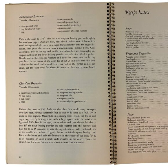 Time Life Foods of the World Recipes American Cooking Spiral-Bound Cookbook 1974 - Picture 10 of 10